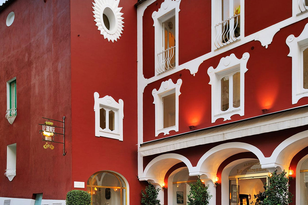 <b>Le Sirenuse, Positano</b> - This upscale adults-only five-star hotel has an air of elegance with views of the Tyrrhenian Sea and poolside bar and bistro. Le Sirenuse maintains the intimate, cultured atmosphere of a private home with its ornate handmade floor tiles and indoor greenery; it is only a minute’s walk from Marina Grande beach.