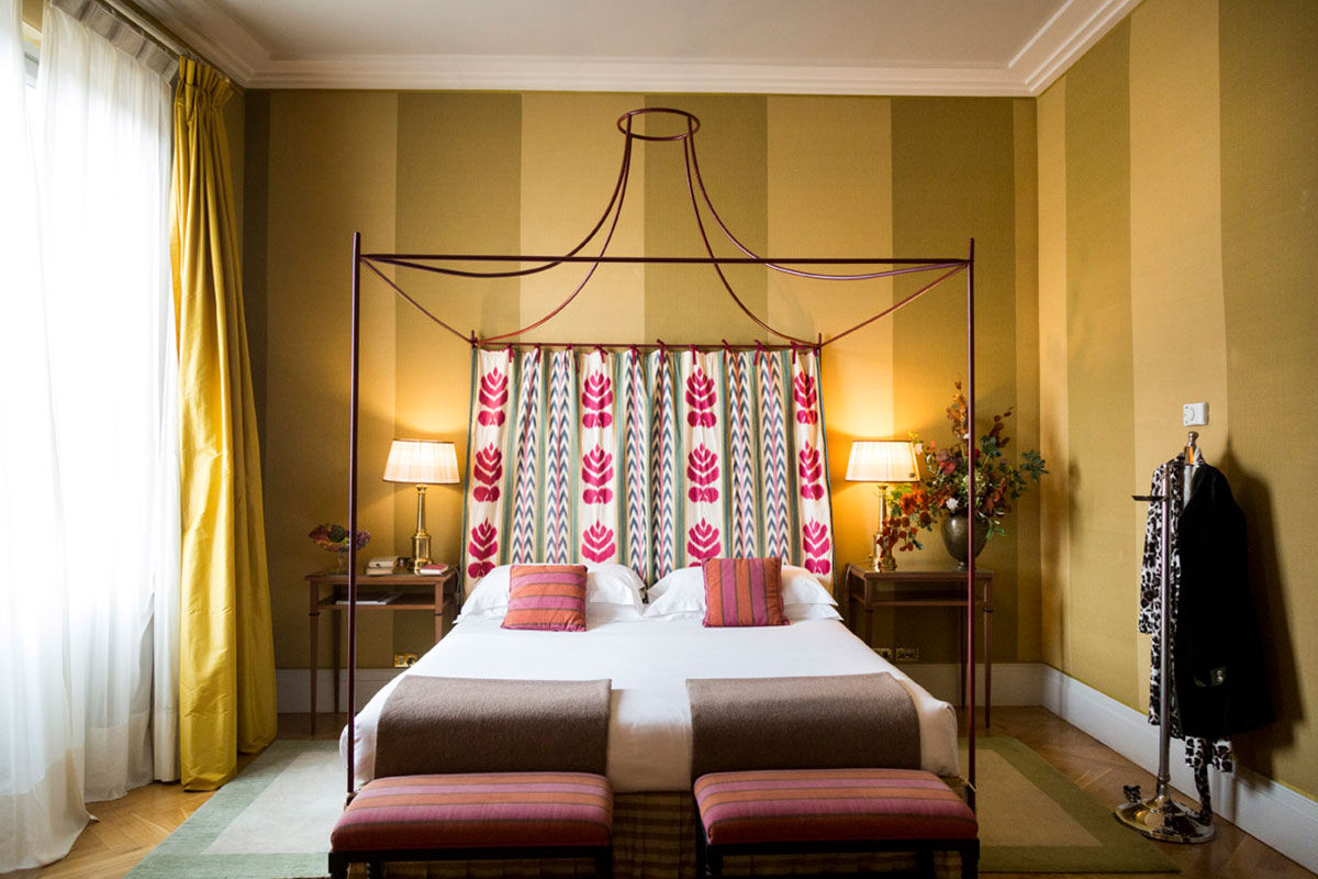 <b>Antica Torre di Via Tornabuoni</b> - Looking down on the upscale shopping street Via Tornabuoni, this chic boutique hotel is housed within a medieval tower from 1200. The Renaissance styled property has a rooftop terrace that overlooks the River Arno and is only minutes’ walk from the Ponte Vecchio bridge and Uffizi Gallery.