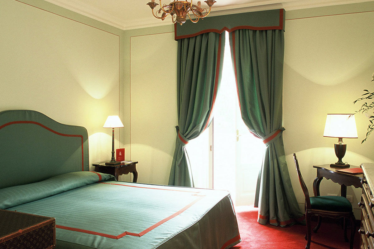 <b>Grand Hotel Majestic, Verbania</b> - Sitting on Lake Maggiore’s shores, the Grand Hotel Majestic is an upscale hotel in a Belle Epoque building from the 1870s. With a private beach, shaded garden, wellness center and tennis court, this hotel truly is majestic.