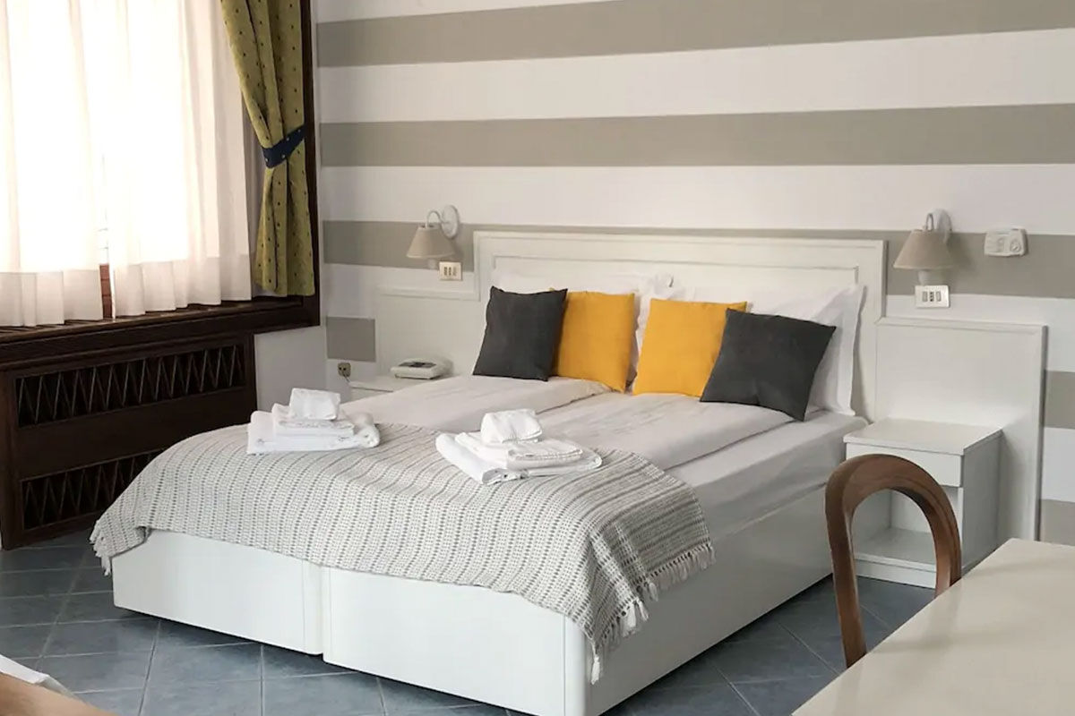 <b>Hotel La Fontana, Stresa</b> - Close to the ferry, art exhibits and botanical gardens, this family-run hotel is set in an Art Nouveau villa of the 1940s. The rooms are classically decorated and preserve some original furnishing elements such as fireplaces and chandeliers.