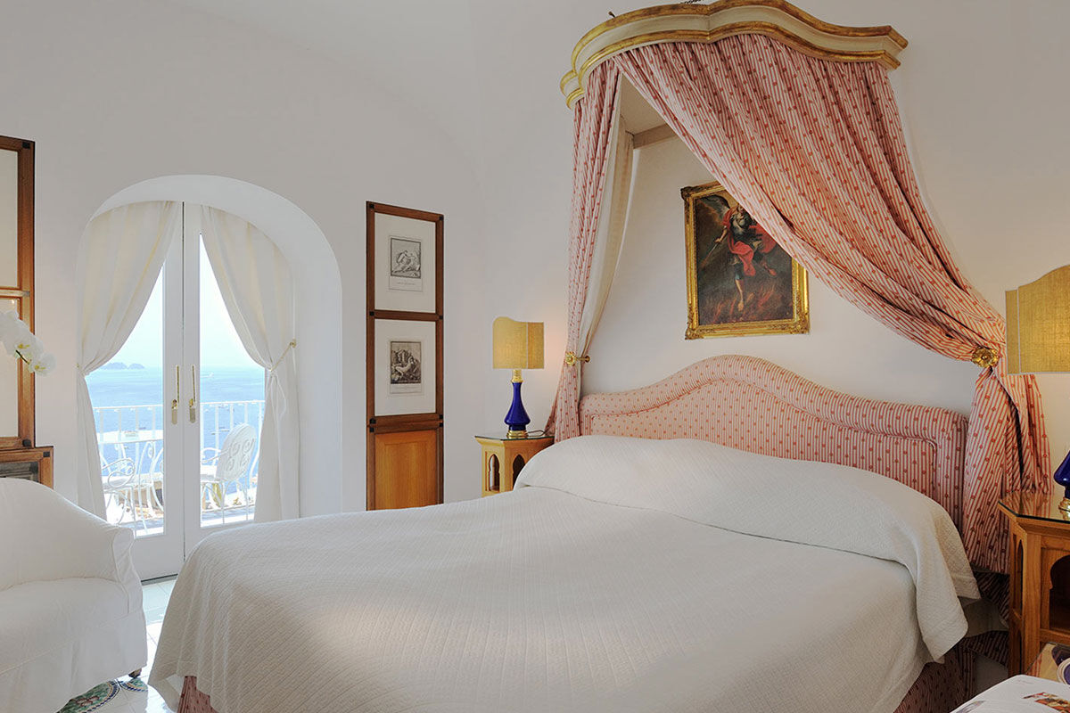 <b>Le Sirenuse, Positano</b> - This upscale adults-only five-star hotel has an air of elegance with views of the Tyrrhenian Sea and poolside bar and bistro. Le Sirenuse maintains the intimate, cultured atmosphere of a private home with its ornate handmade floor tiles and indoor greenery; it is only a minute’s walk from Marina Grande beach.