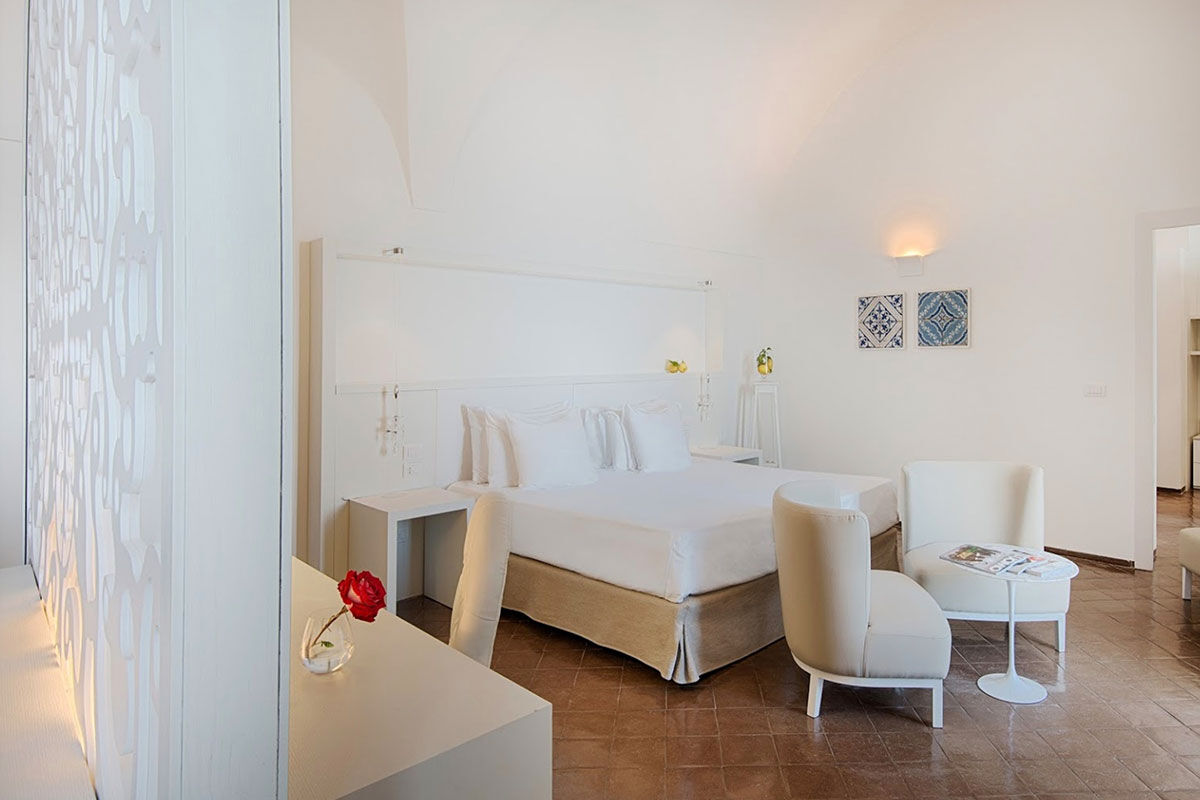 <b>NH Collection Grand Hotel Convento di Amalfi, Amalfi</b> - Once home to Capuchin monks, this 13th century monastery has been restored into a 5-star hotel with polished rooms and views of the coast. Two posh restaurants with al fresco dining, a wellness center, an infinity pool and authentic artworks throughout the property add to the feeling of Mediterranean refinement.