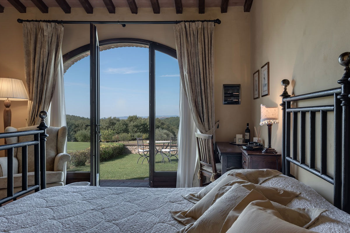 <b>Podere Dionora</b> - With its infinity pool, cooking classes, wine tasting, and horseback riding, Podere Dionora is an upscale countryside B&B with added luxuries. Housed in multiple stone buildings on a vineyard and olive grove, this Montepulciano treasure has an unobtrusive village-glamor.