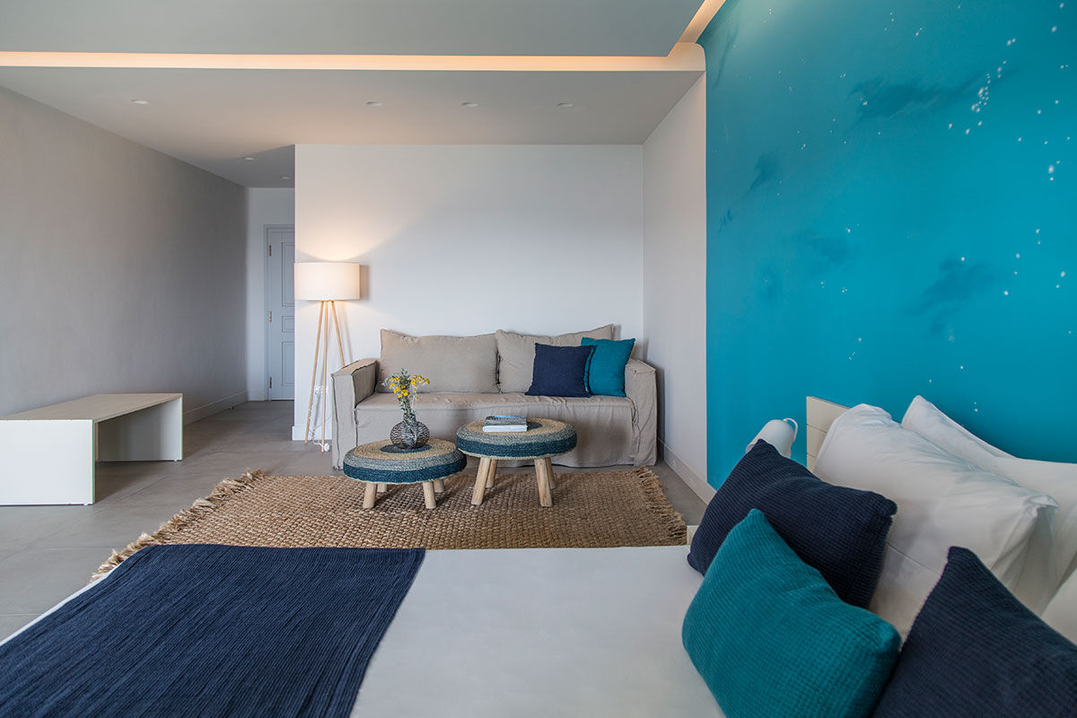 <b>Poseidon of Paros, Golden Beach</b> - Tucked away from busy areas, this upscale hotel on Paros’ southern coast is a dream retreat for the serenity-seeking traveler. With poolside bars and the striking architecture of the Cyclades, this Golden Beach hotel sits on unspoiled beauty.