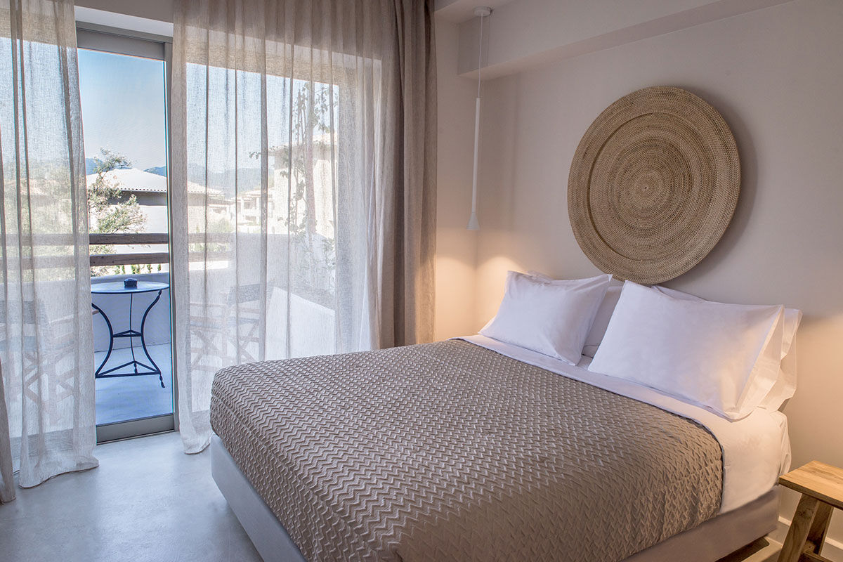 <b>Crystal Waters, Lefkada</b> - From the swim-up bar to sun loungers, from yoga classes to two restaurants with terraces, the Crystal Waters hotel puts guests at ease. Set on the mountain side and surrounded by trees, this chic resort is only a 2 minutes’ walk to the Ionian Sea.