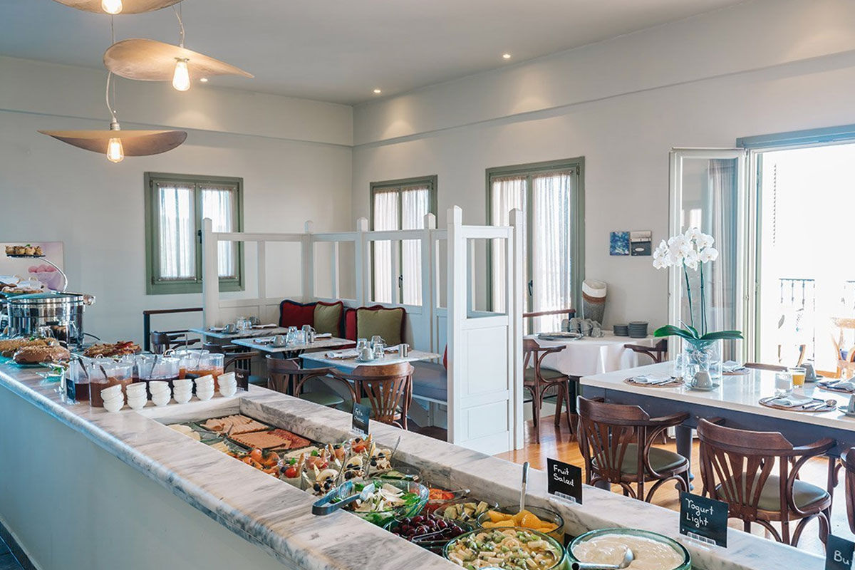 <b>Emelisse Art Hotel, Kefalonia</b> - With chunky teak furniture and neutral coloring, minimalist rooms in the Emelisse Art Hotel are charming, comfortable and have spanning sea views. The villas are nestled into landscaped grounds and feature tennis courts and swimming pools as well as an open-air cinema, and private rocky beach for guests to enjoy.