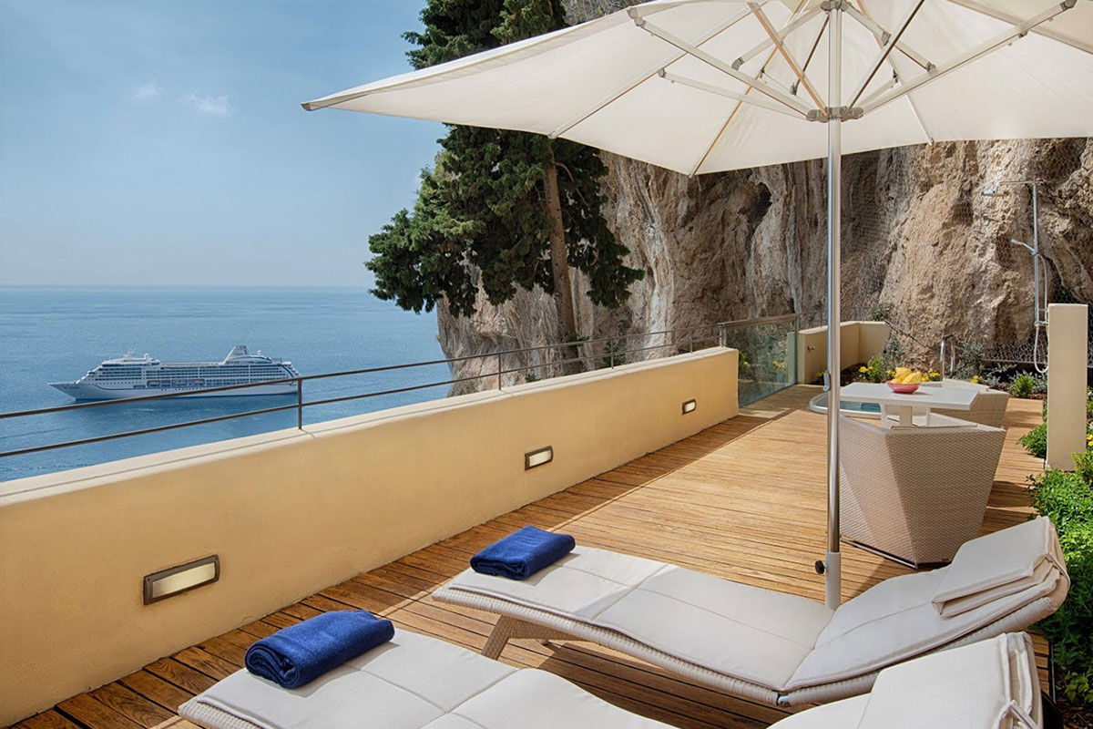 <b>NH Collection Grand Hotel Convento di Amalfi, Amalfi</b> - Once home to Capuchin monks, this 13th century monastery has been restored into a 5-star hotel with polished rooms and views of the coast. Two posh restaurants with al fresco dining, a wellness center, an infinity pool and authentic artworks throughout the property add to the feeling of Mediterranean refinement.