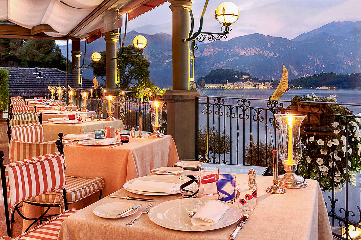 <b>Grand Hotel Tremezzo, Tremezzo</b> - With an old-school glamour feel, the Grand Hotel Tremezzo towers over Lake Como with its rich history and 100-year-old gardens. This lakeside property boasts three pools, five Italian restaurants, poolside bar, Espa three-story spa, and panoramic relaxation lounge.