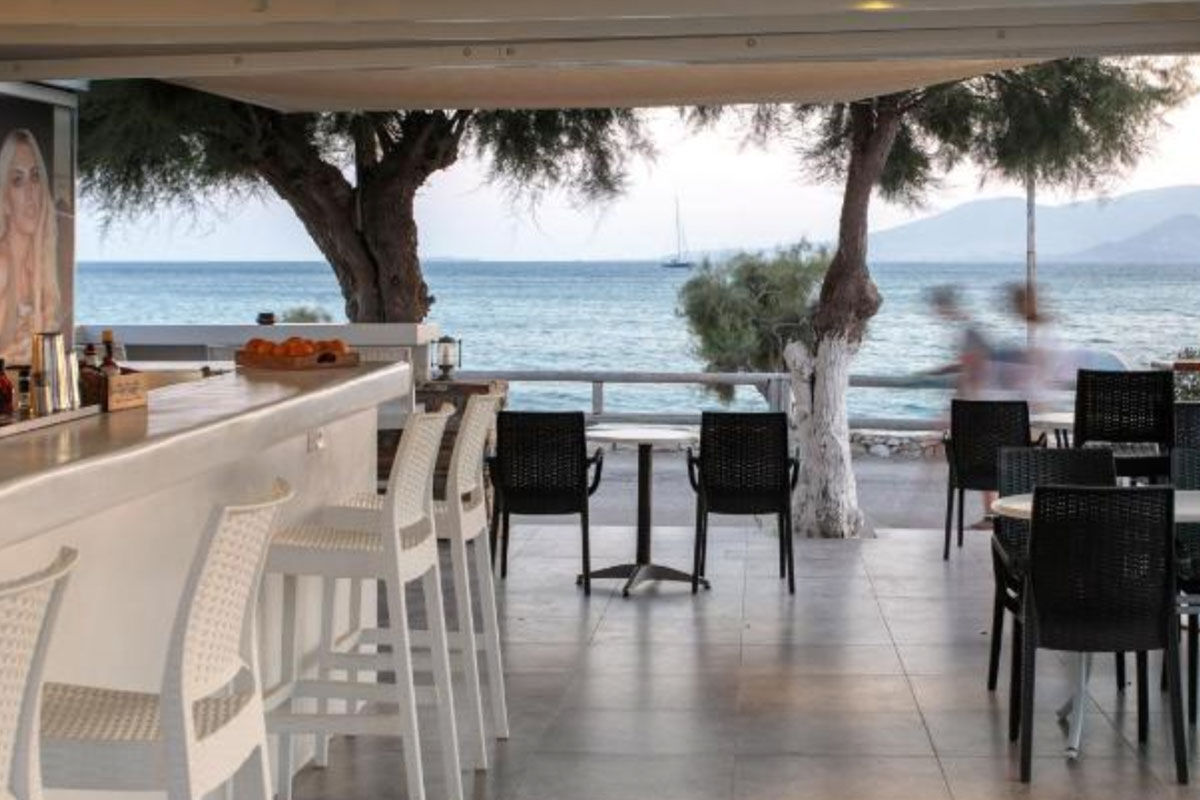 <b>Hotel Liana, Agios Prokopios</b> - This relaxed hotel sits facing Agios Prokopios Beach and features a casual restaurant with a terrace, an open-air bar, along with a pool and spa with a hammam. Guests enjoy exclusive access to their private section of one of Naxos’s most famous beaches.