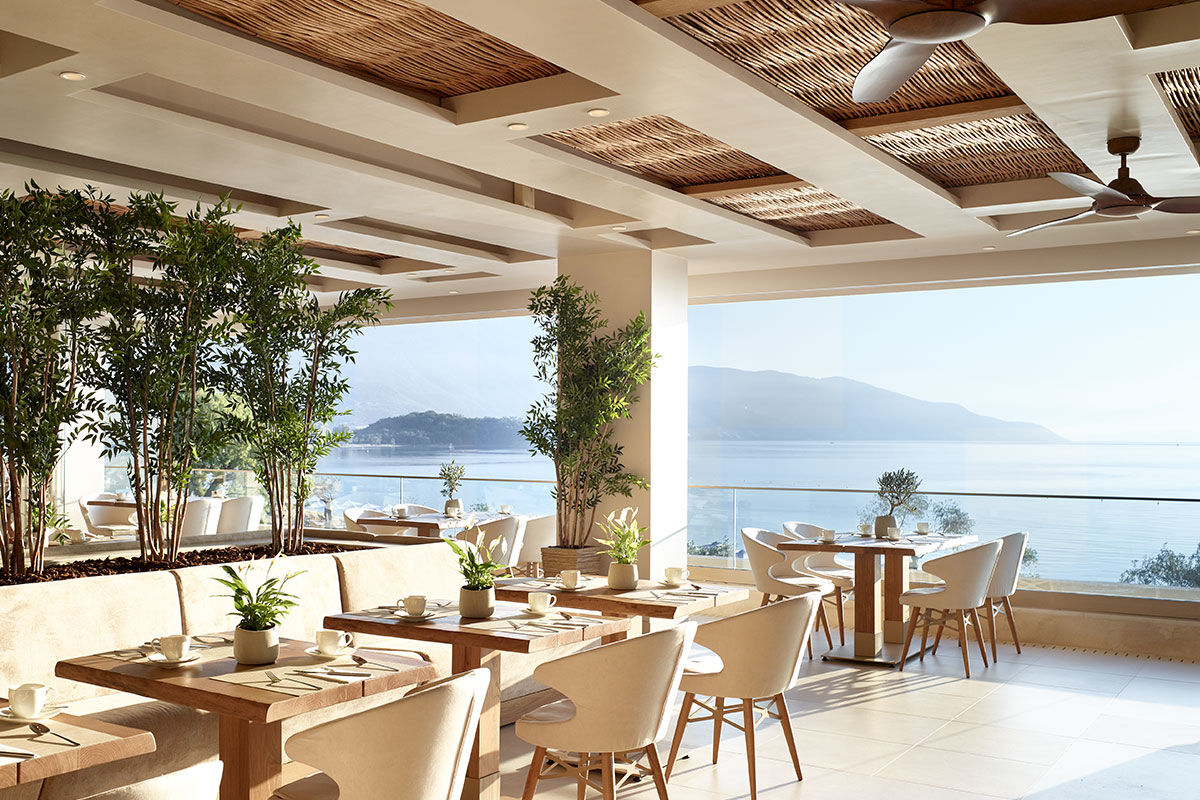 <b>Ikos Dassia, Dassia</b> - Classic and beach-chic, this all-inclusive resort has all of the usual luxury amenities including infinity pool, spa, six restaurants and six bars, but has a unique addition: an on-site gelaterie. Snag one on your way to the beach where you can lounge in a sunchair and feel the breeze coming over the Ionian Sea.