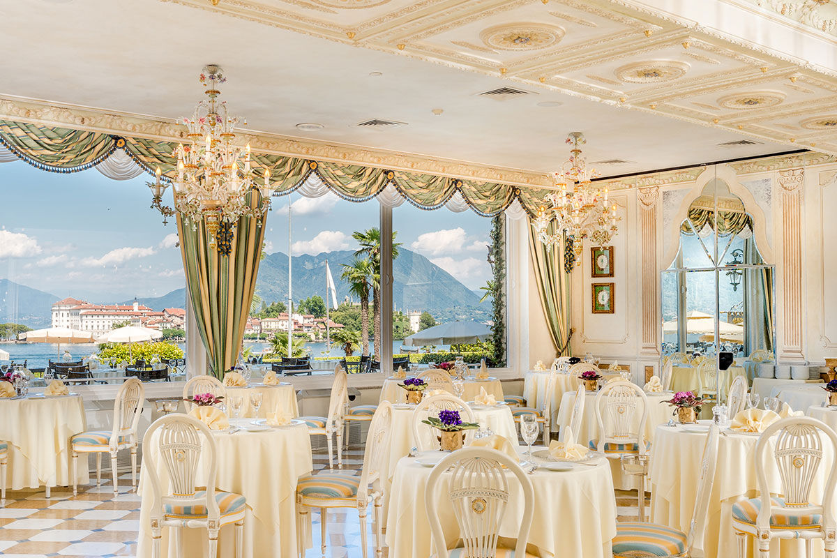 <b>Villa e Palazzo Aminta, Stresa</b> - Set in a lavish, epoque mansion that’s surrounded by gardens, Villa e Palazzo Aminta has a private beach, two stylish restaurants and a cave spa. With antique furnishings and ornate, fresco-lined rooms, this luxurious villa feels exclusive and glamorous.