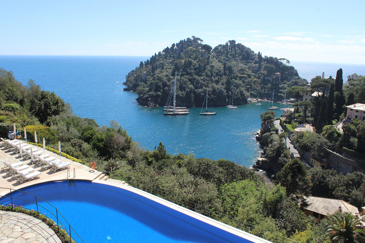 <b>Belmond Hotel Splendido, Portofino</b> - Overlooking Portofino harbor, this glamorous hotel makes you feel like a silver screen star. The Belmond Hotel Splendido is a stately retreat with a saltwater pool, fine dining, chic lounge and elaborate rooms for your cinematic escape.