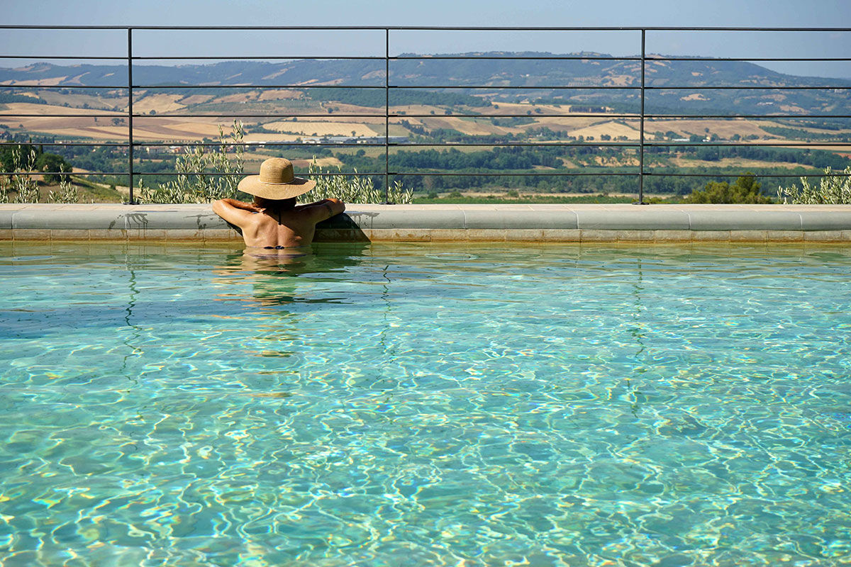 <b>Castello Banfi Il Borgo</b> - This luxury wine resort in Montalcino captures the character of the Tuscan countryside in beauty and hospitality. Once the dwelling place of farmers who toiled for noble landowners, Castello Banfi is now home to luxurious rooms and suites, two restaurants and an authentic wine cellar.