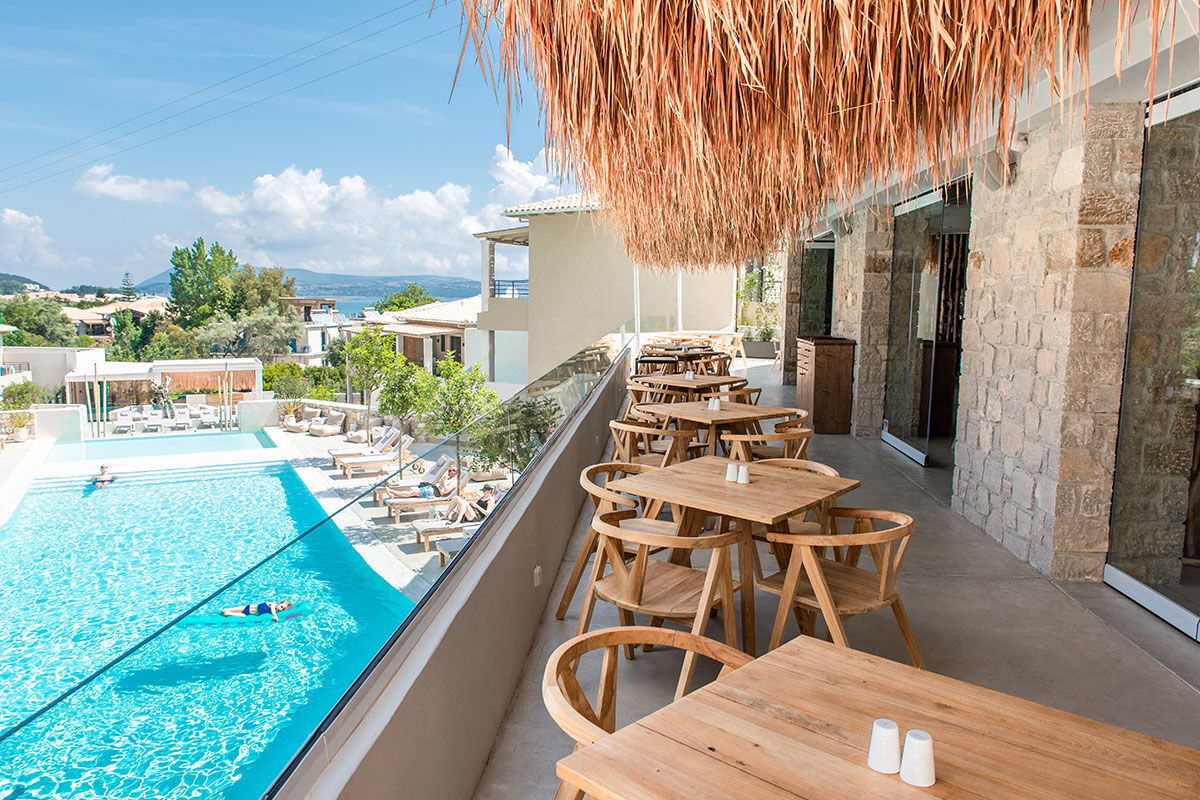 <b>Crystal Waters, Lefkada</b> - From the swim-up bar to sun loungers, from yoga classes to two restaurants with terraces, the Crystal Waters hotel puts guests at ease. Set on the mountain side and surrounded by trees, this chic resort is only a 2 minutes’ walk to the Ionian Sea.