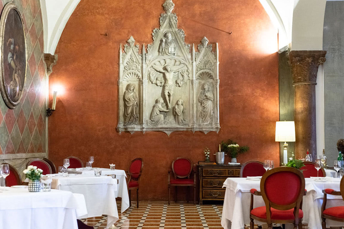 <b>Due Torri Hotel</b> - Just a stone’s throw from Juliet’s famous balcony and located in the historic center of Verona, Due Torri Hotel has an evocative atmosphere of a colorful past. With painted murals on the walls and antiques at every turn, guests are enveloped with history during their stay.