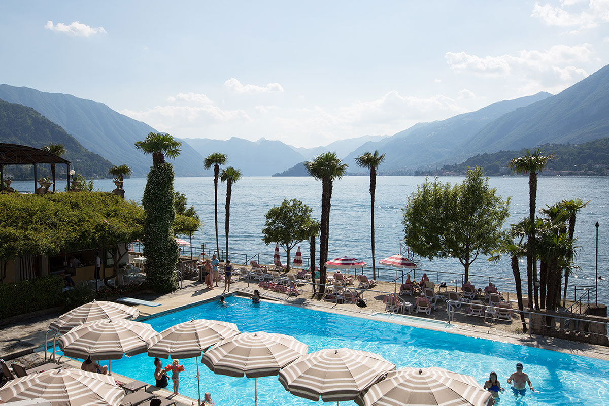 <b>Grand Hotel Villa Serbelloni, Bellagio</b> - Circa 1850, the Grand Hotel Villa Serbelloni is a prestigious historic hotel set on a promontory extending into Lake Como. The rooms are ornate with antique furnishings; the property boasts two restaurants and three bars; the pool rests below the magnificent mountain views.