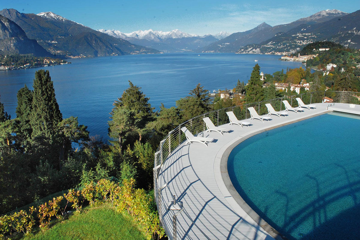 <b>Borgo Le Terrazze, Bellagio</b> - With an infinity pool and terrace facing panoramic views of Lake Como and the mountains, Borgo Le Terrazze is a series of villas sitting on a hillside. The rooms are comfortable and modern, although you’re going to want to spend most of your time outdoors admiring the scenic views.