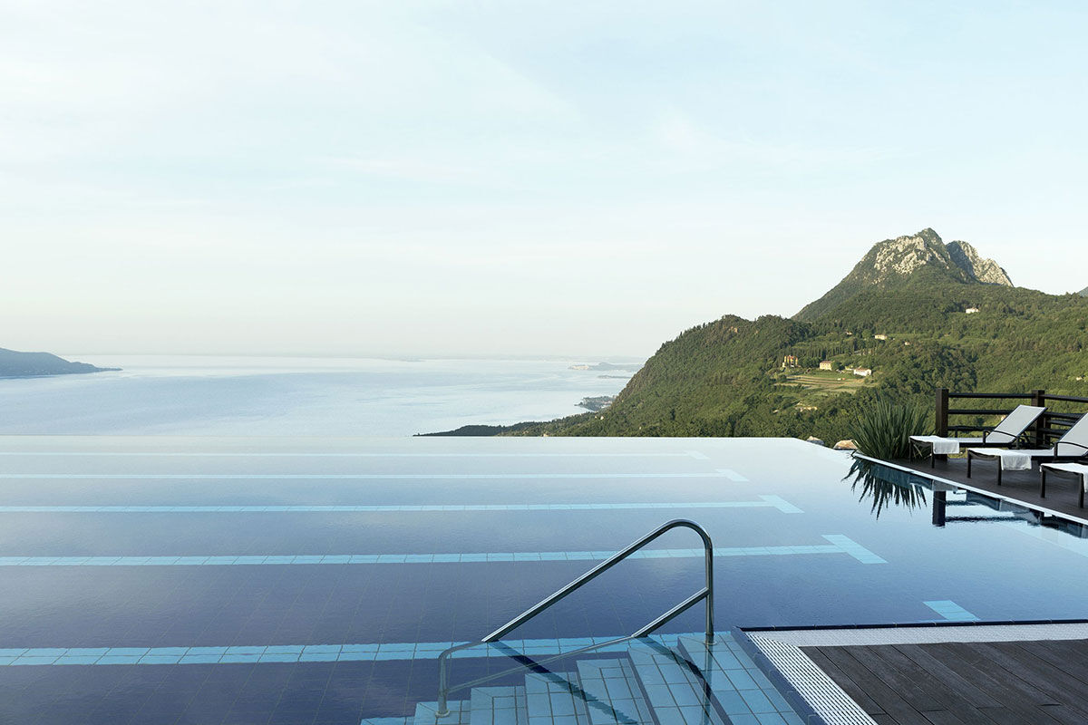 <b>Lefay Resort & SPA Lago di Garda</b> - Sleek, chic, luxe — this eco-friendly spa resort is surrounded by parkland and gives guests the experience of natural wellness. Environmental sustainability is the commitment of Lefay Resort and they do it in style.