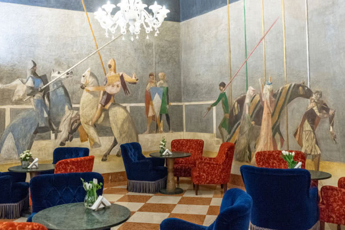 <b>Due Torri Hotel</b> - Just a stone’s throw from Juliet’s famous balcony and located in the historic center of Verona, Due Torri Hotel has an evocative atmosphere of a colorful past. With painted murals on the walls and antiques at every turn, guests are enveloped with history during their stay.