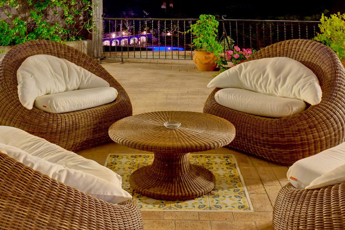 <b>Hotel Mamela, Capri</b> - Nearby to local sights, Hotel Mamela holds its upmarket feel with elegant rooms featuring marble or hand painted tiles and bright, unique furnishings. The pool and sundeck are frequented by guests and add to the glam-luxe feel in the middle of Capri.