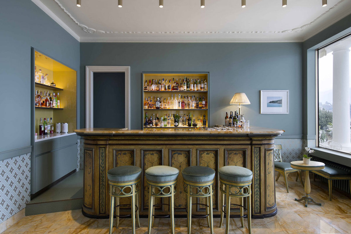 <b>Grand Hotel Miramare, Santa Margherita</b> - Across the road from the beach sits this 1903 art nouveau building that houses the Grand Hotel Miramare. With wooden floors and chandeliers, frescos and terraces, landscaped garden and elegant restaurant, this hotel is refined and posh.