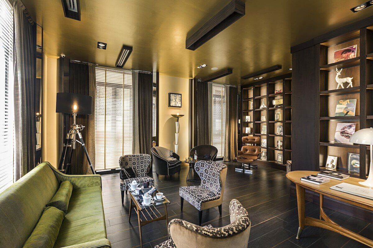 <b>Palazzo Navona</b> - Within the heart of Rome, Palazzo Navona Hotel is just 262ft from the famous square, a 4-minute walk to the Pantheon, and a 9-minute stroll to the Spanish Steps. Sleek and romantic, this intimate hotel has playful trimmings and a stylish rooftop terrace to help you relax after an exciting day of exploring.