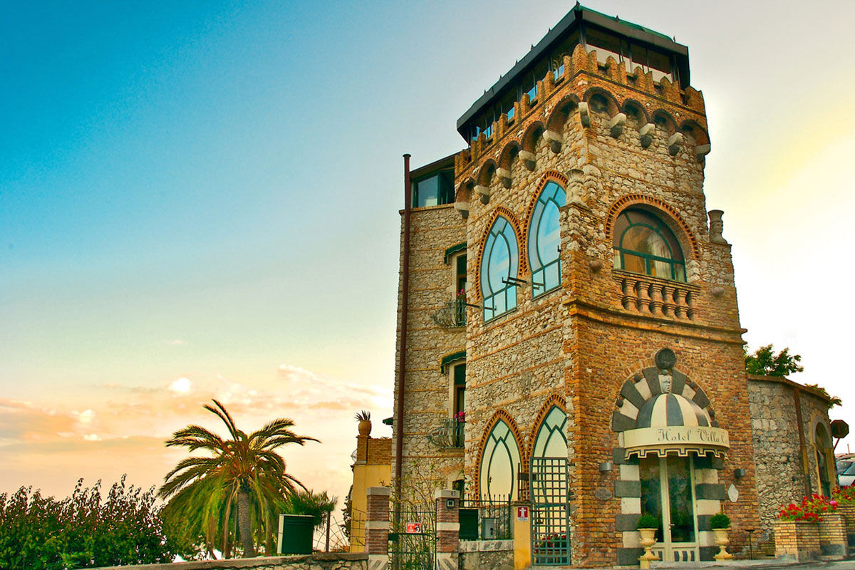 <b>Villa Carlotta, Taormina</b> - An independent boutique hotel on the banks of the Ionian Sea, Villa Carlotta is housed within an 1860 aristocratic villa with views of Mt. Etna. The local Sicilian cuisine served on the refined rooftop terrace makes this retreat absolutely idyllic.