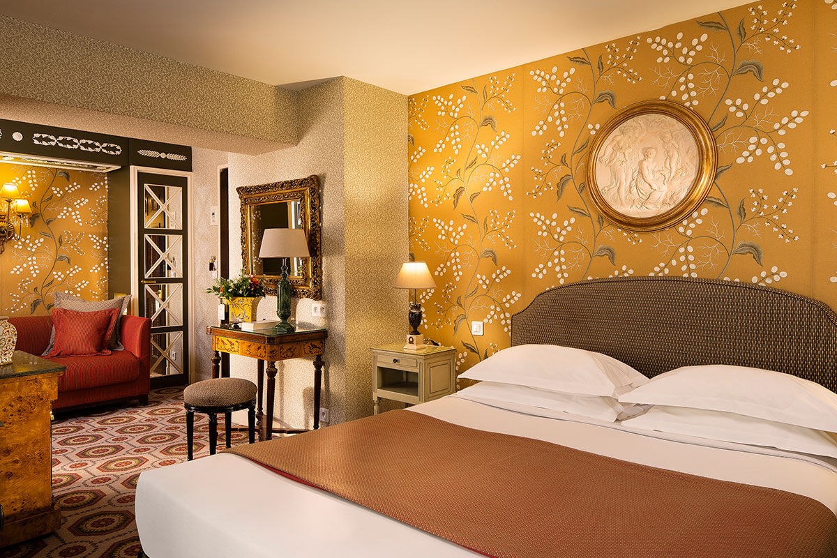 <b>Hotel des Grands Hommes</b> - Once the home of poet Andre Breton, this regal boutique hotel is fashioned in the 19th century Empire style. Guests only need walk for 7 minutes to arrive at the Jardin du Luxembourg.