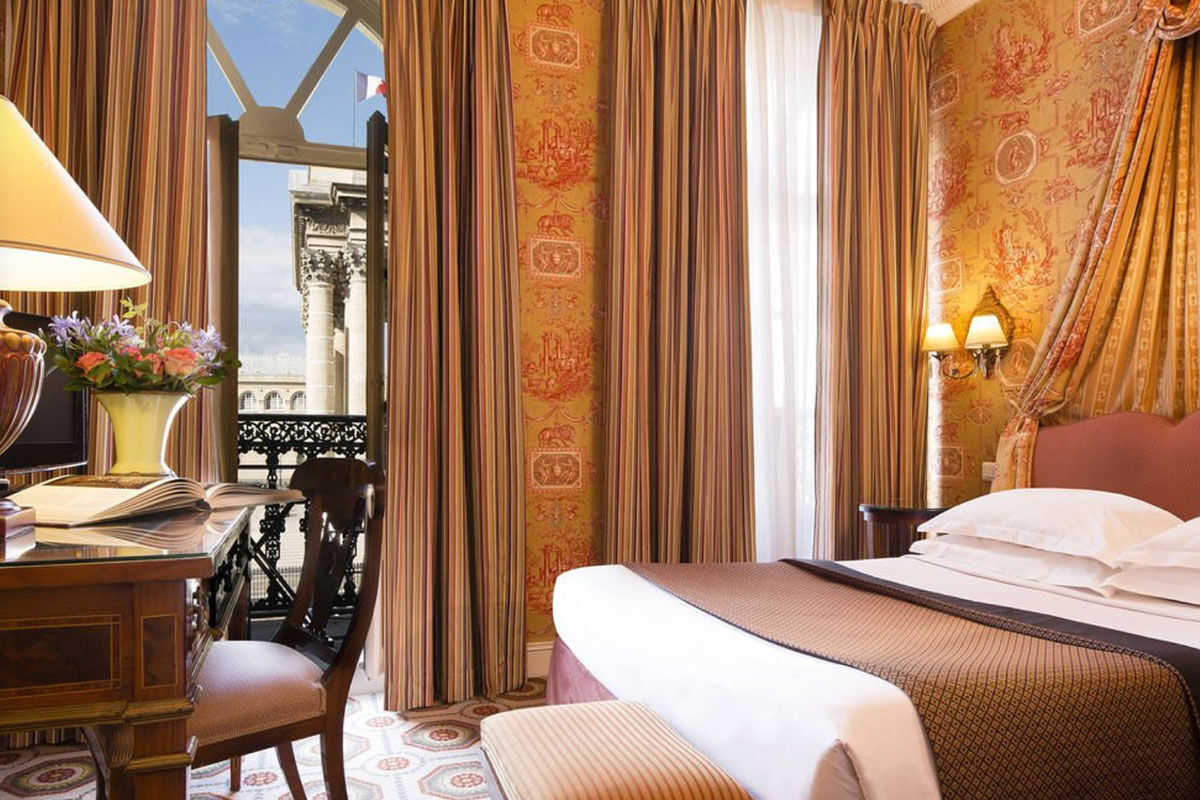 <b>Hotel des Grands Hommes</b> - Once the home of poet Andre Breton, this regal boutique hotel is fashioned in the 19th century Empire style. Guests only need walk for 7 minutes to arrive at the Jardin du Luxembourg.