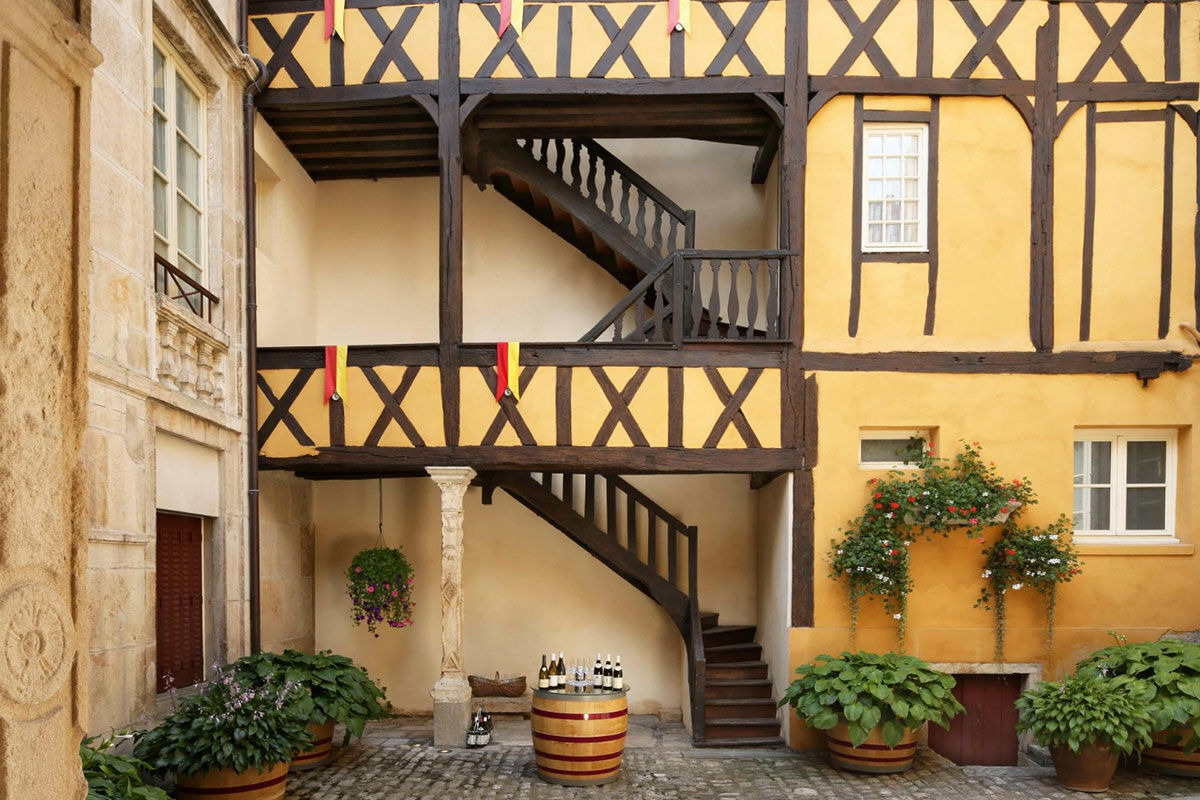 <b>Hôtel Le Cep, Beaune</b> - Located in the Burgundy Wine Region, this charming hotel and spa is less than a 5-minute’ walk to both the Musee de l’Hotel-Dieu and the Collegiale Basilique Notre-Dame. With two 16th century courtyards, an acclaimed restaurant and refined bar, you can feel the historic luxury all around you.