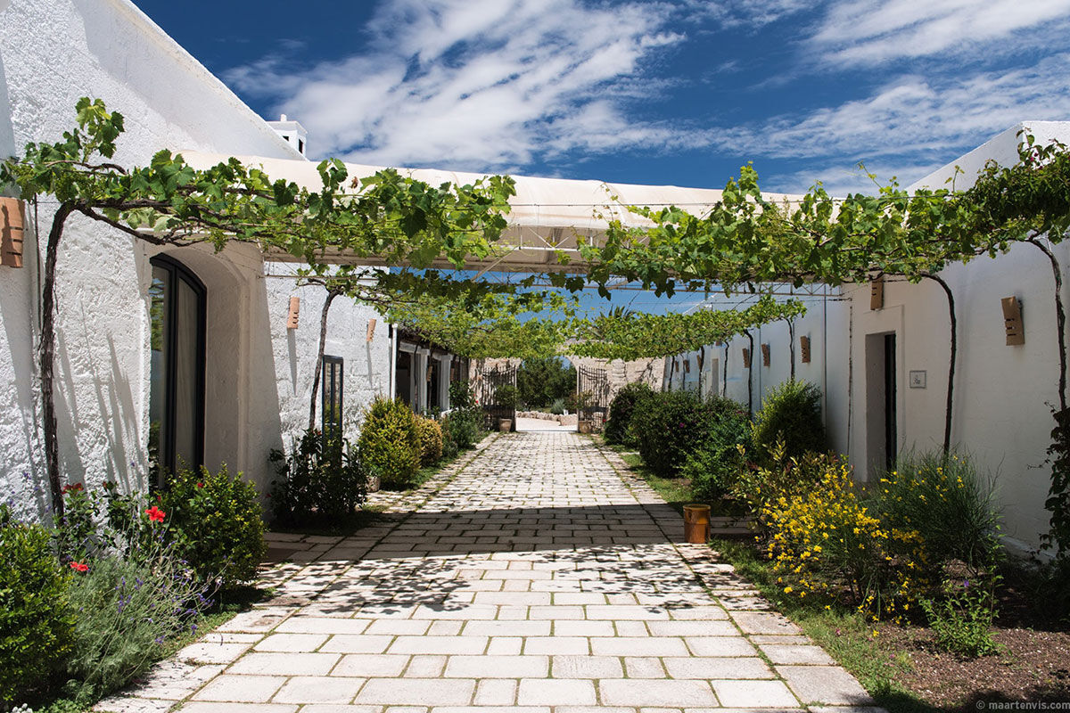 <b>Masseria Torre Maizza, Savelletri</b> - Looking over the surrounding olive groves to the Adriatic Sea, this whitewashed hotel is a renovated 16th century masseria. The restaurant uses local ingredients, the property boasts a private beach club, spa, and golf course, and you’re only a short shuttle away from the quaint fishing town of Savelletri.