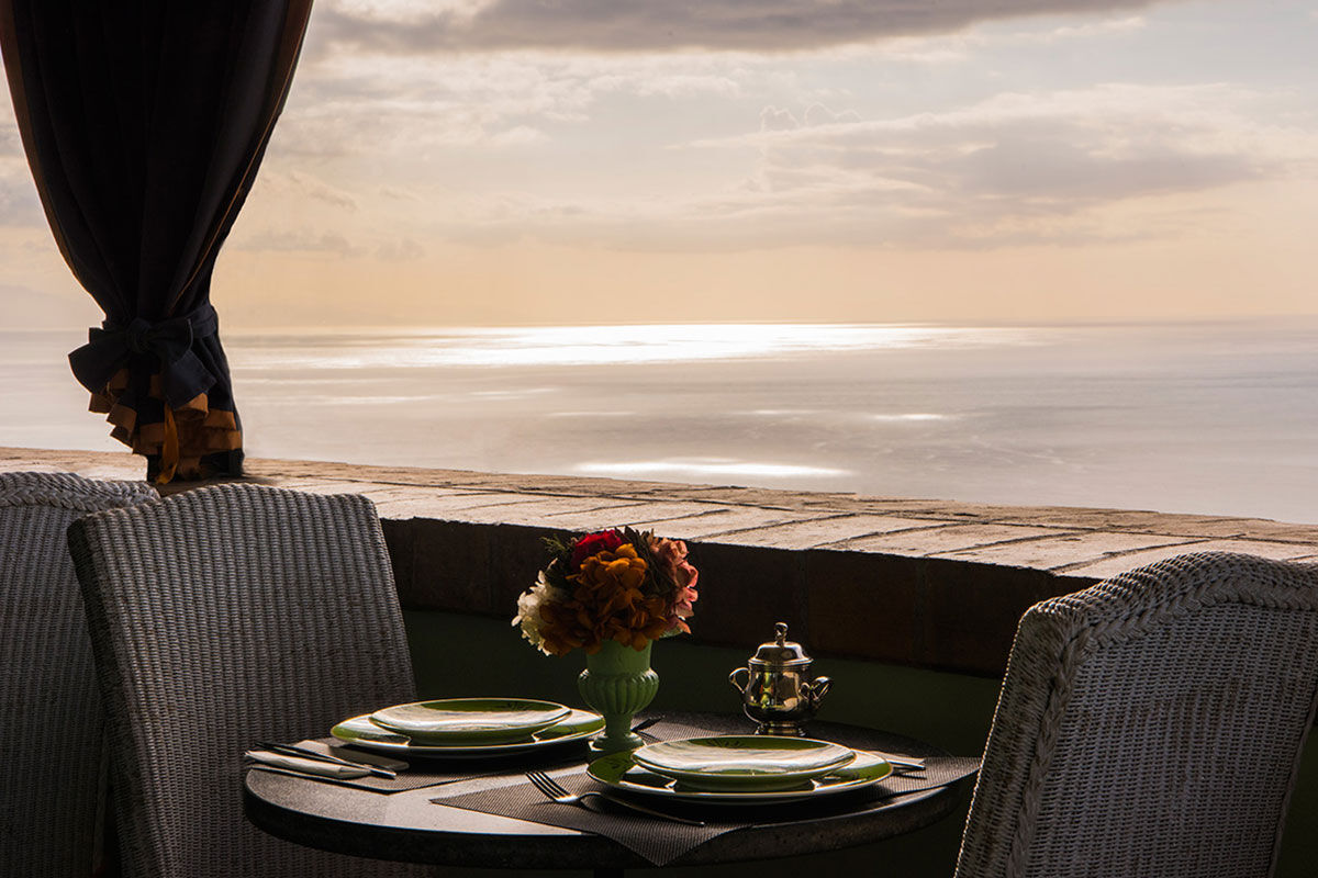 <b>Villa Carlotta, Taormina</b> - An independent boutique hotel on the banks of the Ionian Sea, Villa Carlotta is housed within an 1860 aristocratic villa with views of Mt. Etna. The local Sicilian cuisine served on the refined rooftop terrace makes this retreat absolutely idyllic.