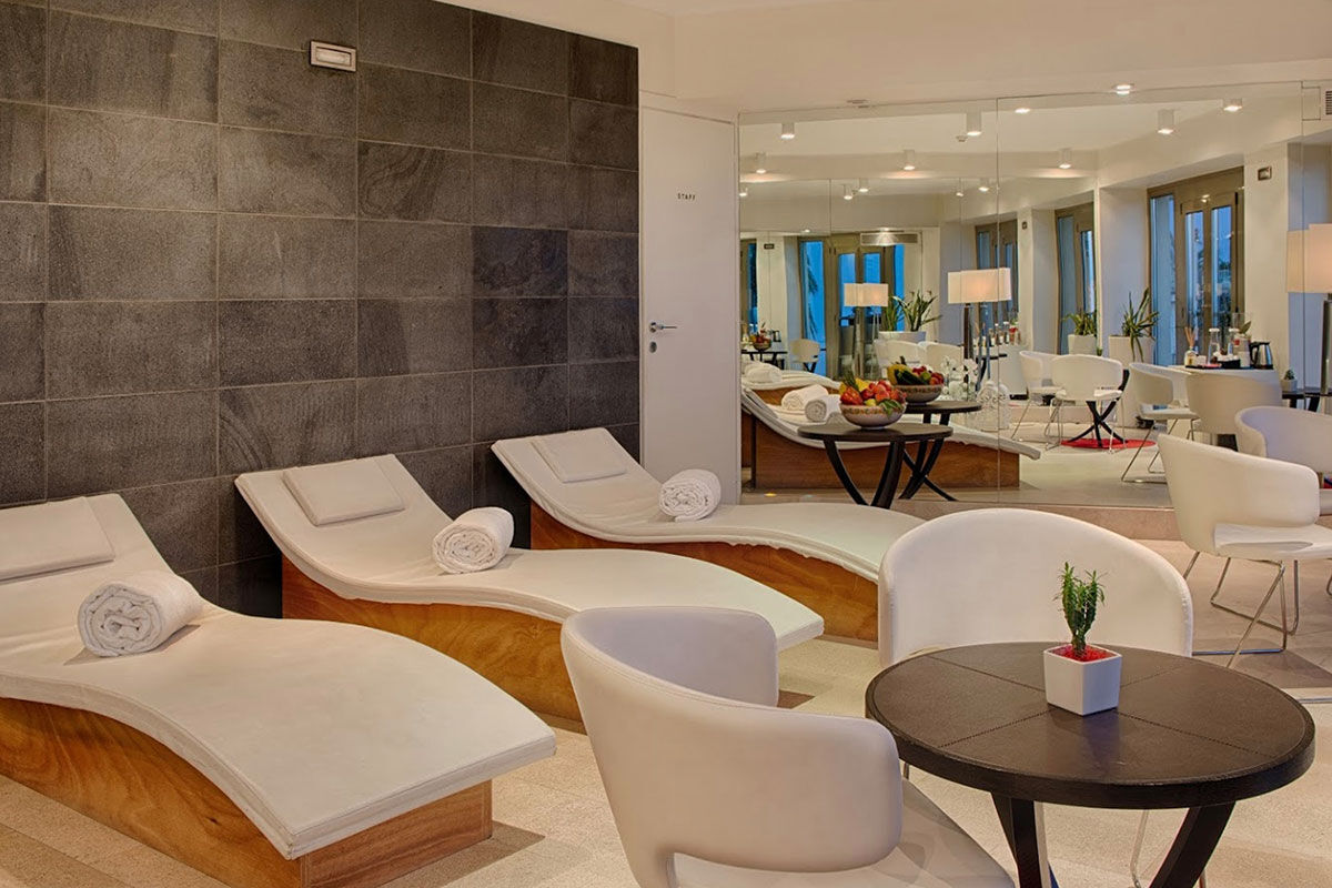 <b>NH Collection Taormina</b> - Modern and cool, the NH Collection Taormina features a roof-top terrace, cocktail bar and panoramic view of the Sicilian coast. The early 20th century architecture is stylish and adds to the polished Mediterranean feel.