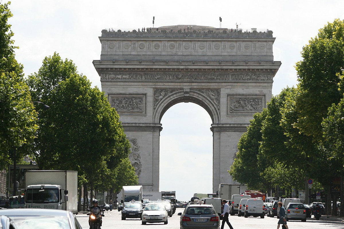 <b>Hotel Barriere Le Fouquet’s</b> - Only a 2-minute walk from the Avenue des Champs-Elysees, this upscale and moody hotel is set in a grand Napoleon III building, beckoning all who walk by. The curtains are velvet and silk, the pool features dark, stately pillars, and the luxurious rooms show off their mahogany woodwork and precious leathers.