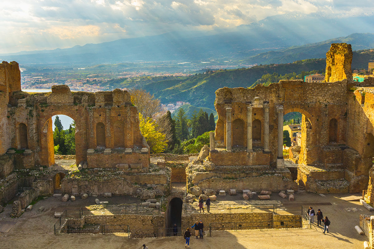 <b>Villa Carlotta, Taormina</b> - An independent boutique hotel on the banks of the Ionian Sea, Villa Carlotta is housed within an 1860 aristocratic villa with views of Mt. Etna. The local Sicilian cuisine served on the refined rooftop terrace makes this retreat absolutely idyllic.