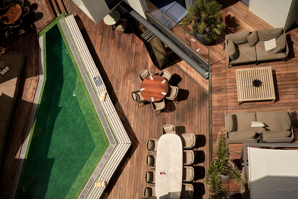 <b>Sir Joan, Ibiza</b> - Located in the canter of Ibiza, Sir Joan is an intimate retreat with sleek design and contemporary touches. There’s a plunge pool, casual eatery and a hip Japanese/Peruvian restaurant to grab a bit before heading out into Ibiza’s nightlife.