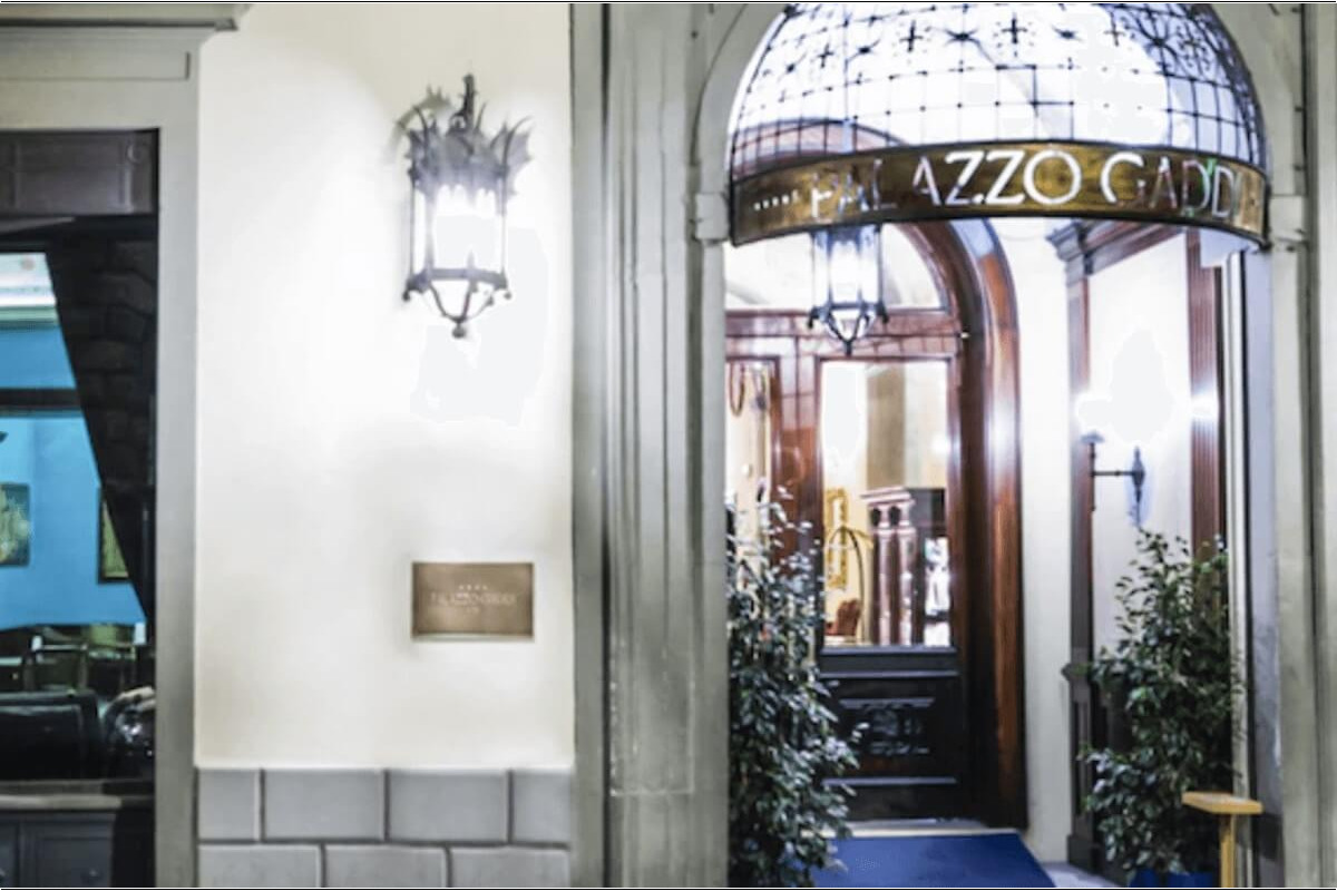 <b>NH Collection Firenze Palazzo Gaddi</b> - Set inside a historical Renaissance palace, this boutique hotel features embellished frescoes and paintings from the late-baroque Florentine artist Ranieri de Pace. There’s a stunning rooftop bar with views of the Duomo, and easy access to Florence’s main attractions.